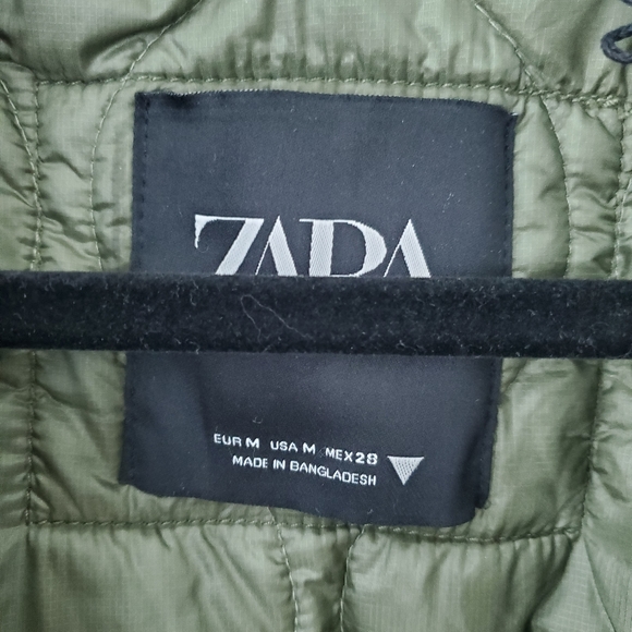 Zara oversized double layer camo army inspired jacket - Picture 9 of 15